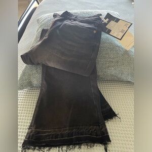 High Waisted Waisted Flared Jeans
